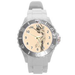 Graceful Dancer Plastic Sport Watch (large) by TonyaButcher