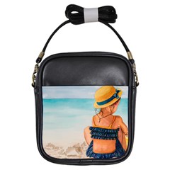 A Day At The Beach Girl s Sling Bag