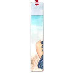 A Day At The Beach Large Bookmark by TonyaButcher