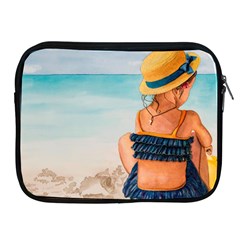 A Day At The Beach Apple Ipad Zippered Sleeve by TonyaButcher