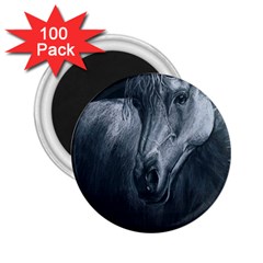 Equine Grace  2 25  Button Magnet (100 Pack) by TonyaButcher