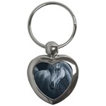 Equine Grace  Key Chain (Heart) Front