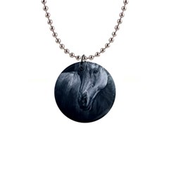 Equine Grace  Button Necklace