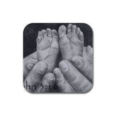 John 3:16 Drink Coasters 4 Pack (square)