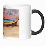 Alone On Sunset Beach Morph Mug Right