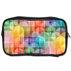 Circles Travel Toiletry Bag (two Sides)