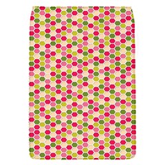Pink Green Beehive Pattern Removable Flap Cover (small) by Zandiepants