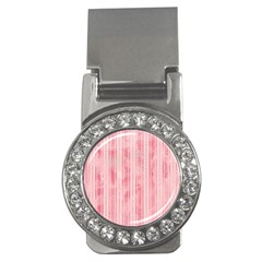 Pink Grunge Money Clip (cz) by StuffOrSomething