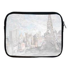 Eiffel Tower Paris Apple Ipad Zippered Sleeve