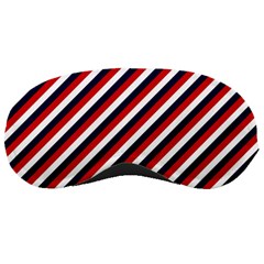 Diagonal Patriot Stripes Sleeping Mask by StuffOrSomething