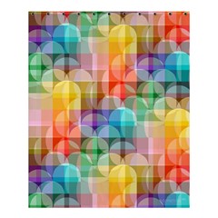 Circles Shower Curtain 60  X 72  (medium) by Lalita