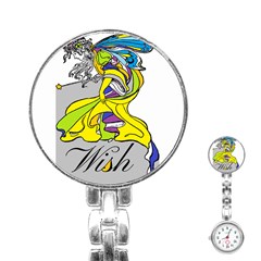 Faerie Wish Stainless Steel Nurses Watch by StuffOrSomething