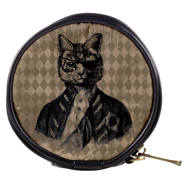 Harlequin Cat Mini Makeup Case