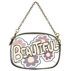 Beautiful Floral Art Chain Purse (two Sided)  by Colorfulart23