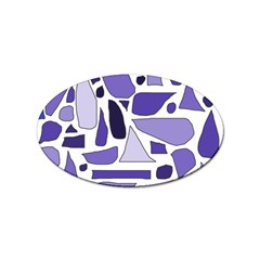 Silly Purples Sticker 100 Pack (oval) by FunWithFibro