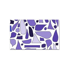 Silly Purples Sticker 10 Pack (rectangle) by FunWithFibro