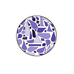Silly Purples Golf Ball Marker 4 Pack (for Hat Clip) by FunWithFibro