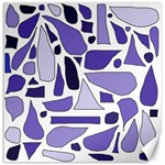 Silly Purples Canvas 12  x 12  (Unframed) 11.4 x11.56  Canvas - 1