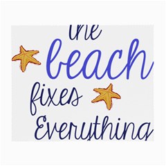 The Beach Fixes Everything Glasses Cloth (small) by OneStopGiftShop