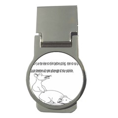 Better To Take Time To Think Money Clip (round)