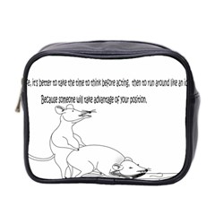 Better To Take Time To Think Mini Travel Toiletry Bag (two Sides) by Doudy