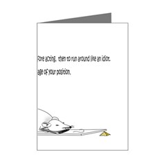 Better To Take Time To Think Mini Greeting Card