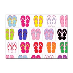 Flip Flop Collage A4 Sticker 10 Pack by StuffOrSomething