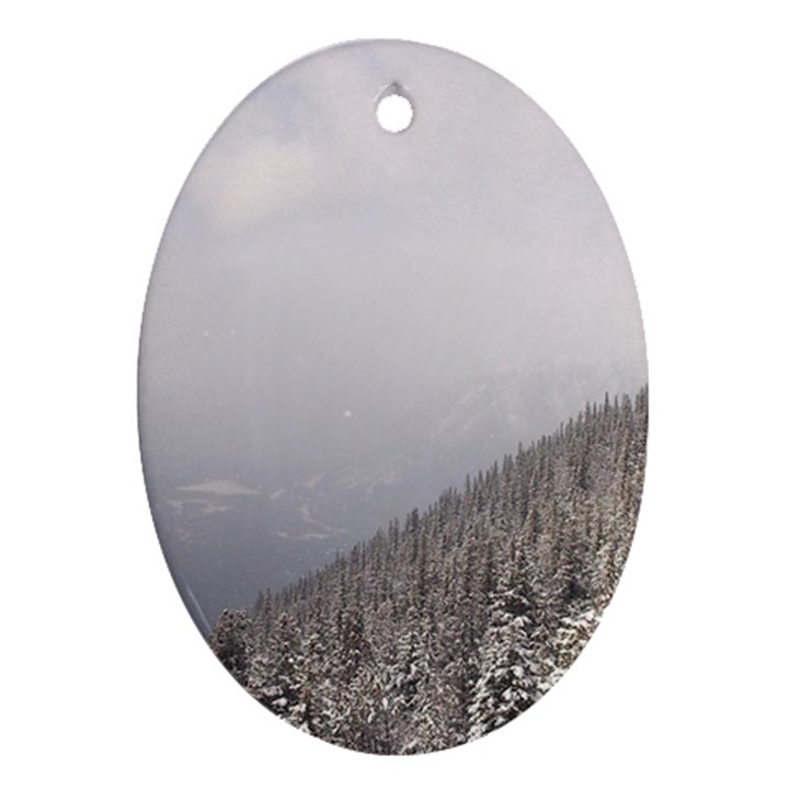 Banff Oval Ornament (Two Sides)