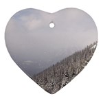 Banff Heart Ornament (Two Sides) Back