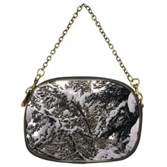 Snowy Trees Chain Purse (one Side)