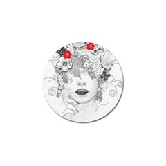 Flower Child Golf Ball Marker by StuffOrSomething