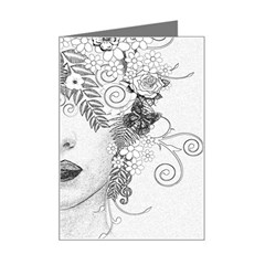 Flower Child Mini Greeting Card by StuffOrSomething