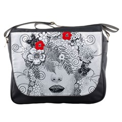 Flower Child Messenger Bag by StuffOrSomething