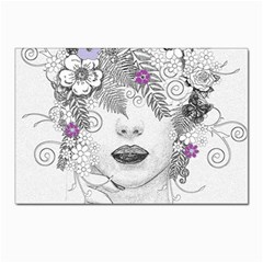 Flower Child Of Hope Postcards 5  X 7  (10 Pack) by FunWithFibro