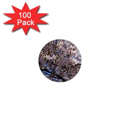 Sakura Tree 1  Mini Button (100 Pack) by DmitrysTravels