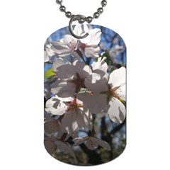 Cherry Blossoms Dog Tag (one Sided)