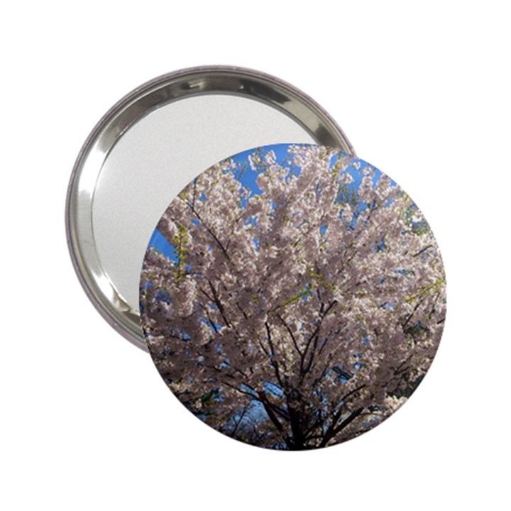 Cherry Blossoms Tree Handbag Mirror (2.25 )