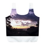  Sunset Over The Valley Reusable Bag (L) Back