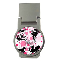 Fantasy In Pink Money Clip (round) by StuffOrSomething