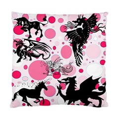 Fantasy In Pink Cushion Case (two Sided)  by StuffOrSomething