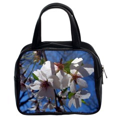 Cherry Blossoms Classic Handbag (two Sides)