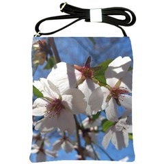Cherry Blossoms Shoulder Sling Bag by DmitrysTravels
