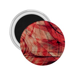 Grey And Red 2 25  Button Magnet by Zuzu