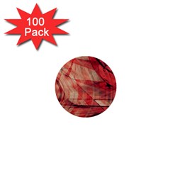Grey And Red 1  Mini Button (100 Pack) by Zuzu