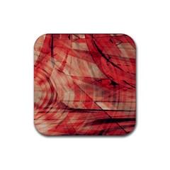 Grey And Red Drink Coasters 4 Pack (square) by Zuzu