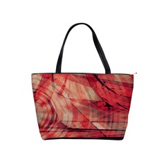 Grey And Red Large Shoulder Bag by Zuzu