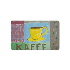 Kaffe Painting Magnet (name Card) by StuffOrSomething