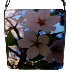 Sakura Flap Closure Messenger Bag (small)