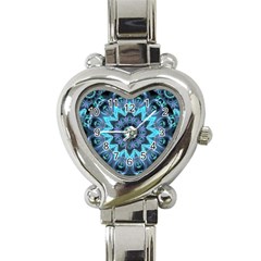 Star Connection, Abstract Cosmic Constellation Heart Italian Charm Watch 