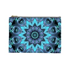 Star Connection, Abstract Cosmic Constellation Cosmetic Bag (large) by DianeClancy
